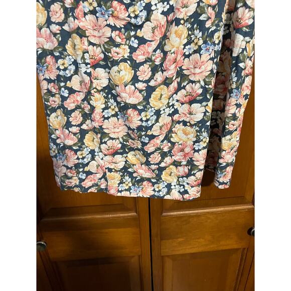 Abercrombie & Fitch Women’s Off-The-Shoulder Linen Floral Corset Mini Dress XL - Picture 5 of 13